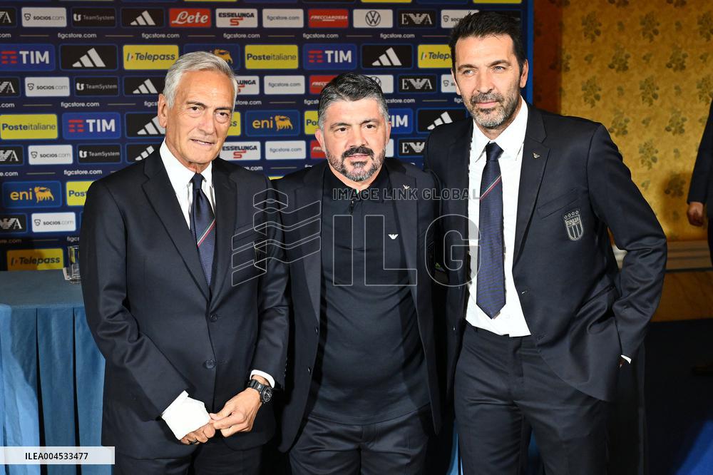 CALCIO - Altro - Press Conference Gennaro Gattuso new CT Italy