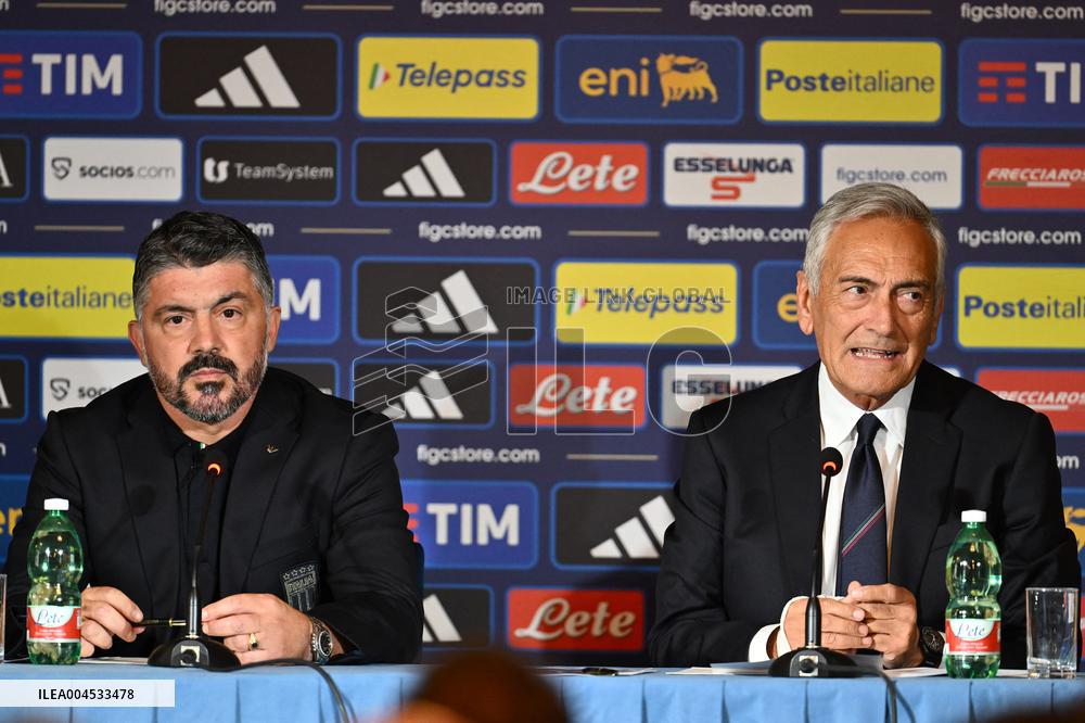 CALCIO - Altro - Press Conference Gennaro Gattuso new CT Italy