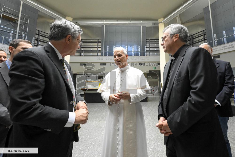 Pope Leo XIV Visits Vatican Radio Transmission Center