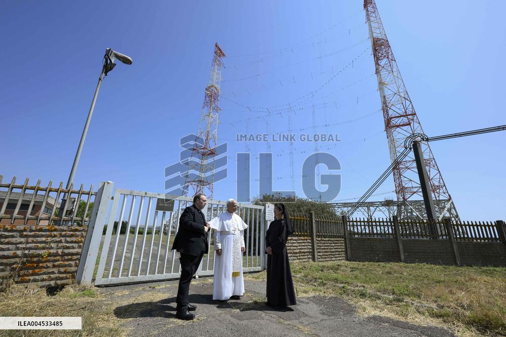 Pope Leo XIV Visits Vatican Radio Transmission Center