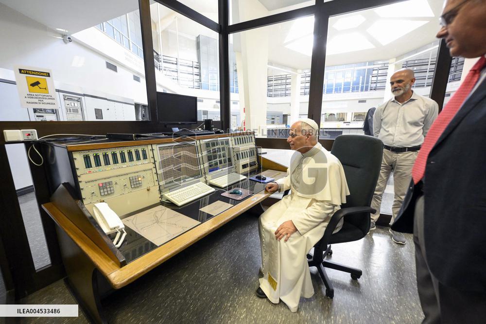 Pope Leo XIV Visits Vatican Radio Transmission Center