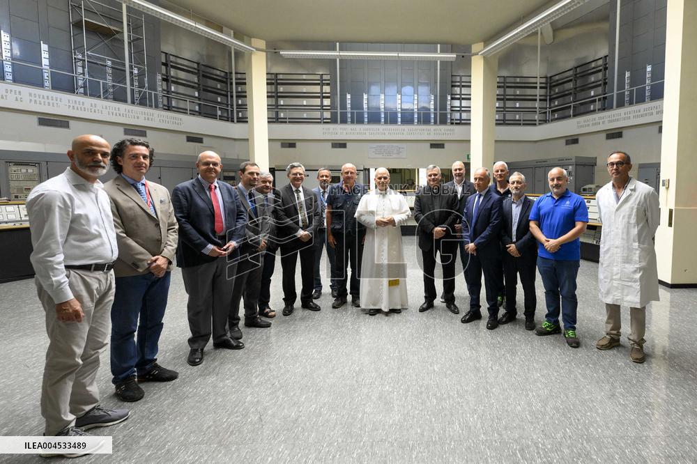 Pope Leo XIV Visits Vatican Radio Transmission Center