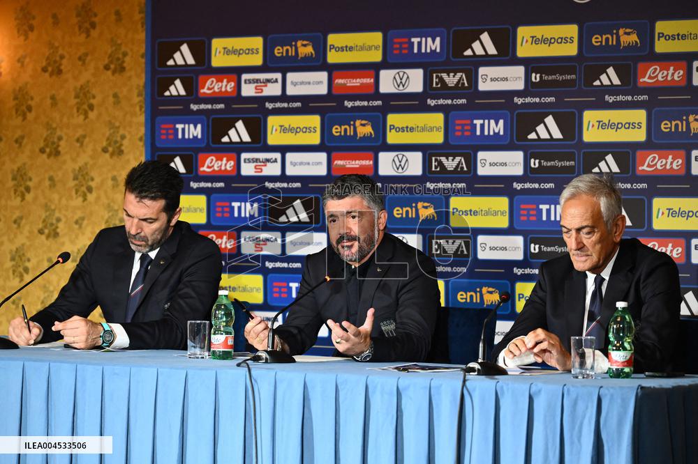 CALCIO - Altro - Press Conference Gennaro Gattuso new CT Italy