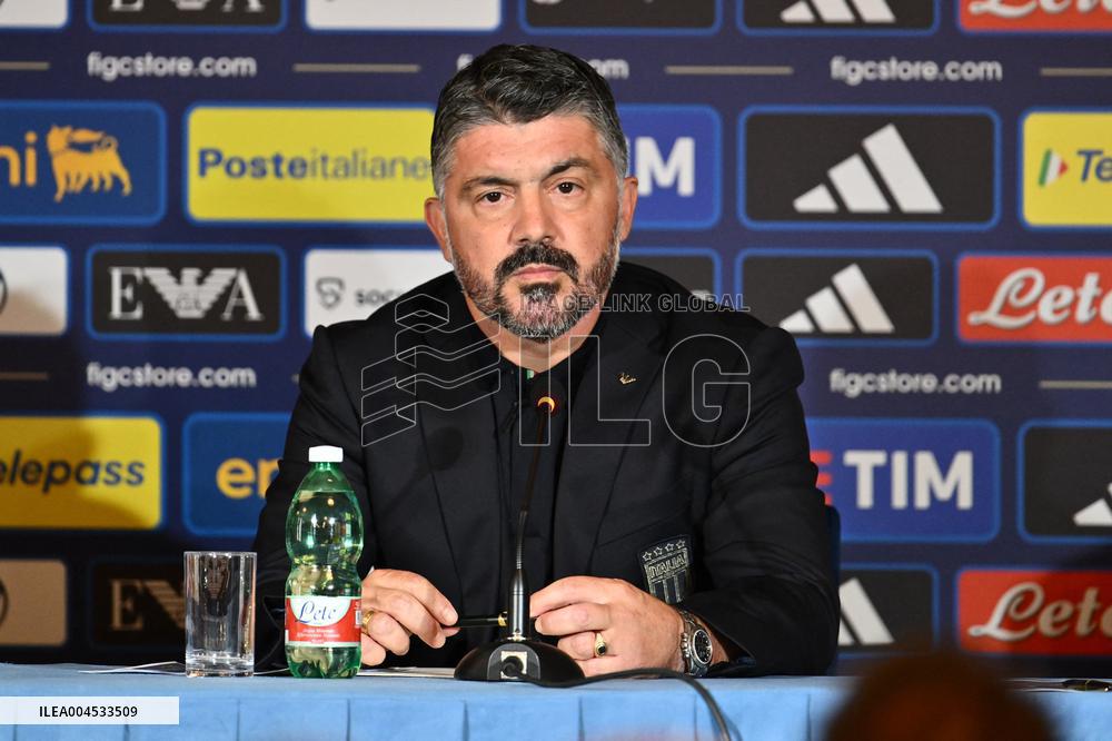 CALCIO - Altro - Press Conference Gennaro Gattuso new CT Italy