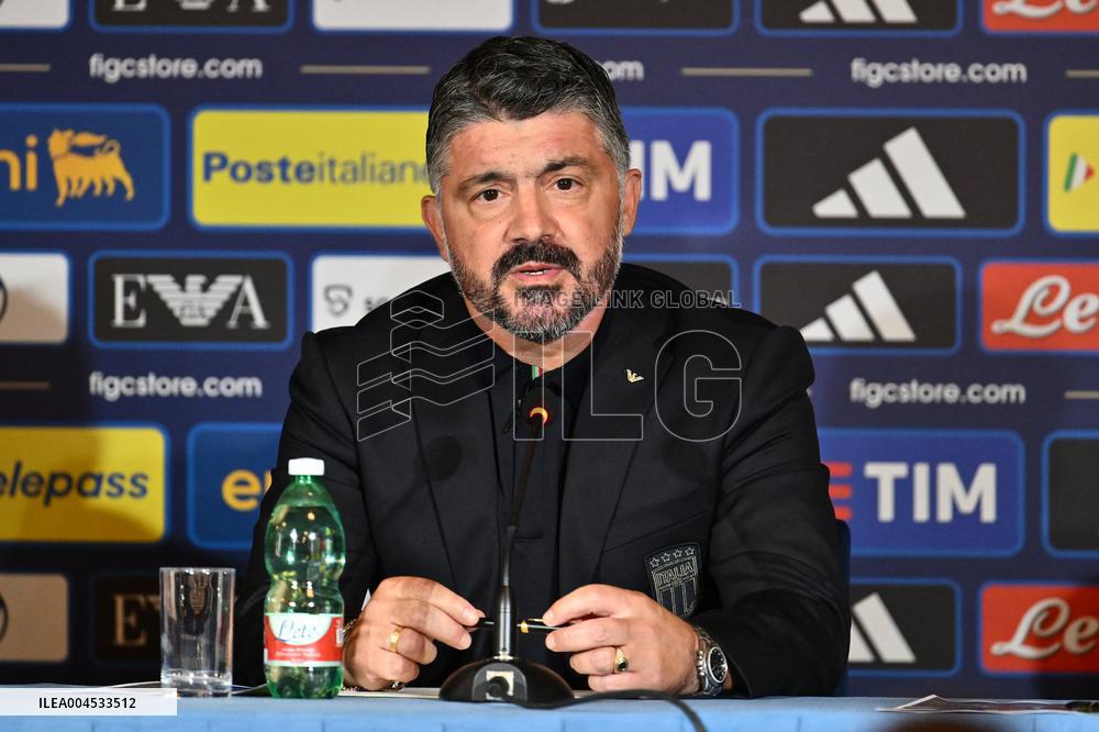 CALCIO - Altro - Press Conference Gennaro Gattuso new CT Italy