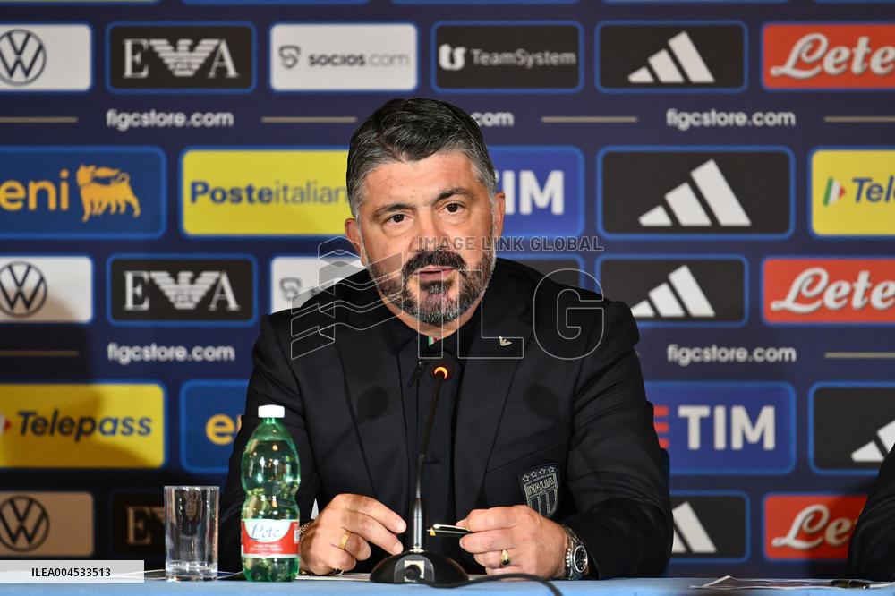 CALCIO - Altro - Press Conference Gennaro Gattuso new CT Italy