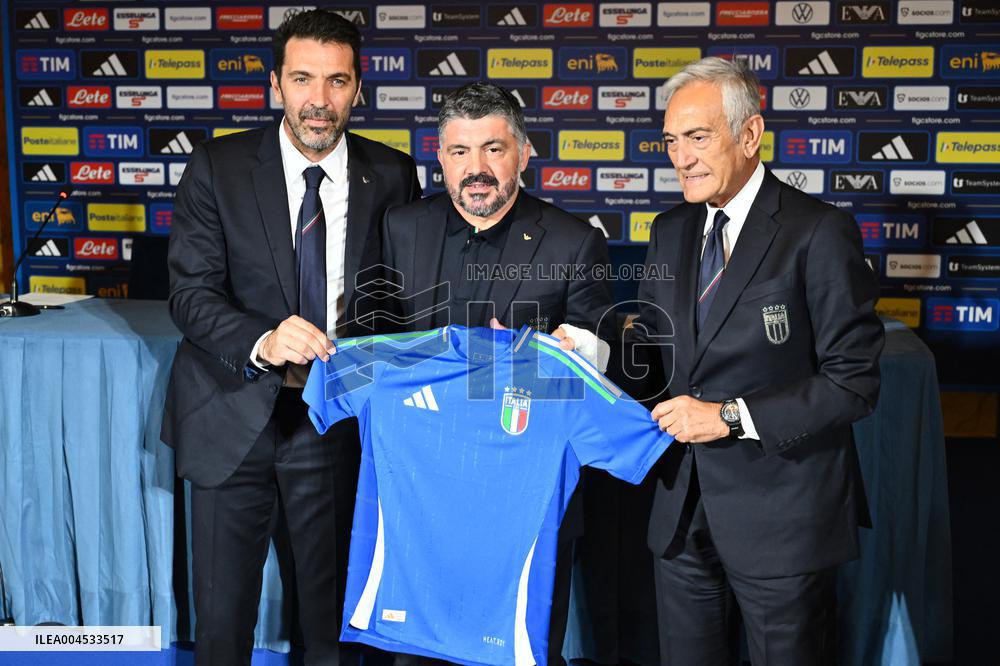 CALCIO - Altro - Press Conference Gennaro Gattuso new CT Italy