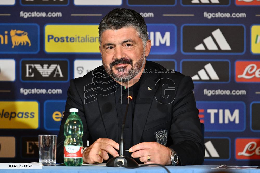 CALCIO - Altro - Press Conference Gennaro Gattuso new CT Italy