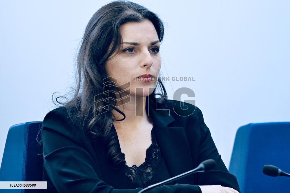 France Insoumise Holds Press Conference at European Parliament - Strasbourg