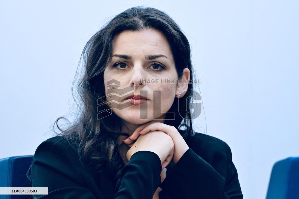 France Insoumise Holds Press Conference at European Parliament - Strasbourg