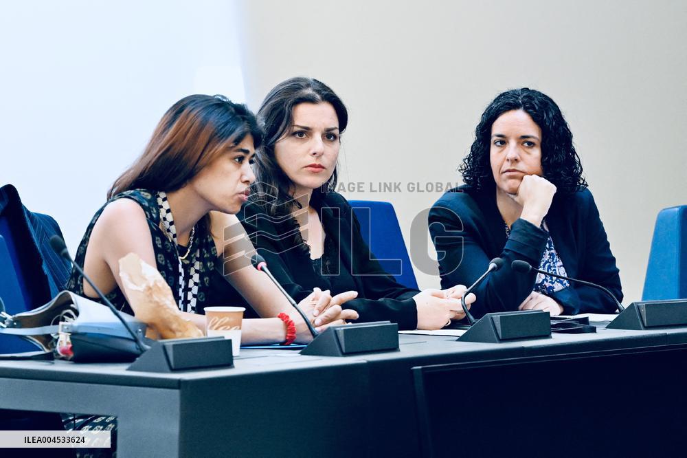 France Insoumise Holds Press Conference at European Parliament - Strasbourg