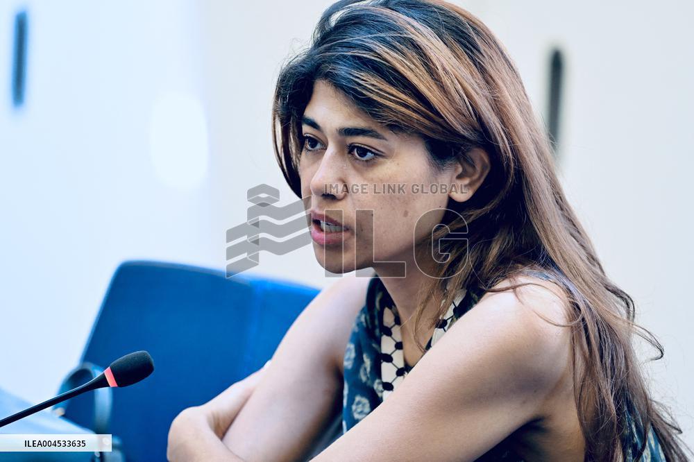 France Insoumise Holds Press Conference at European Parliament - Strasbourg