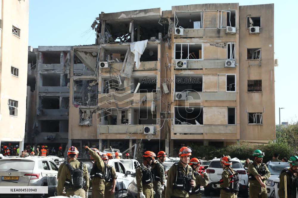 Iranian Balisstic Missle Hit Israel