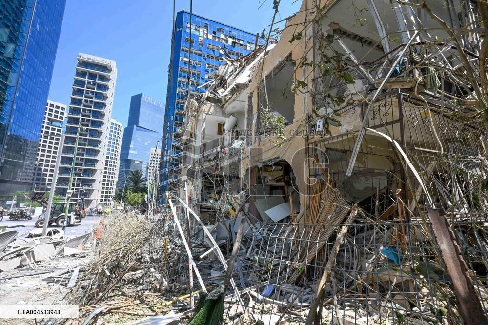 Iranian Balisstic Missle Hit Israel