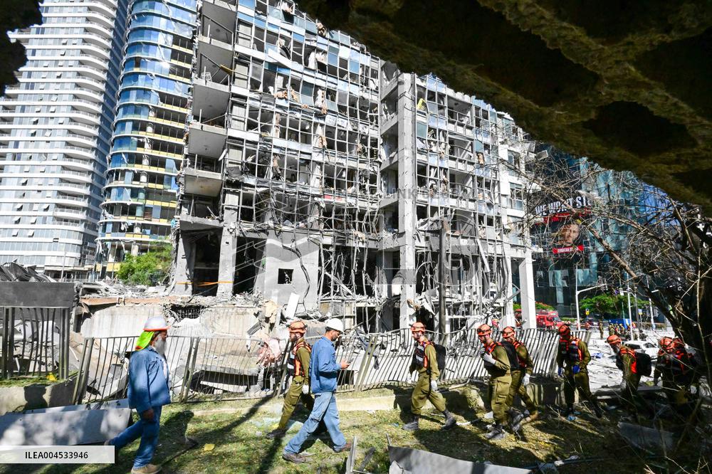 Iranian Balisstic Missle Hit Israel