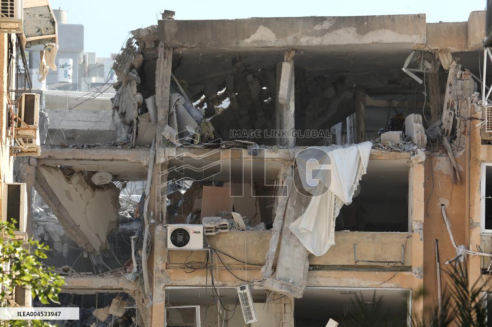 Iranian Balisstic Missle Hit Israel