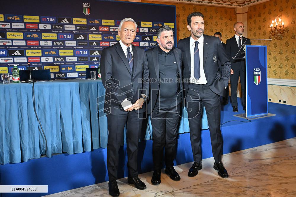 CALCIO - Altro - Press Conference Gennaro Gattuso new CT Italy