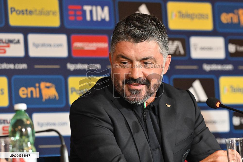 CALCIO - Altro - Press Conference Gennaro Gattuso new CT Italy