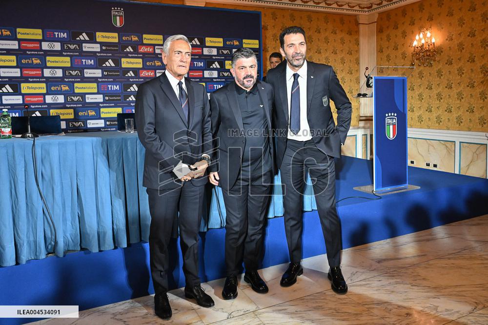 CALCIO - Altro - Press Conference Gennaro Gattuso new CT Italy