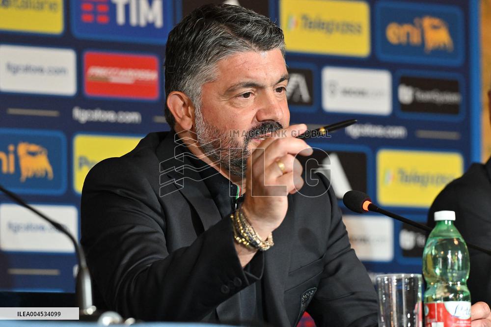 CALCIO - Altro - Press Conference Gennaro Gattuso new CT Italy