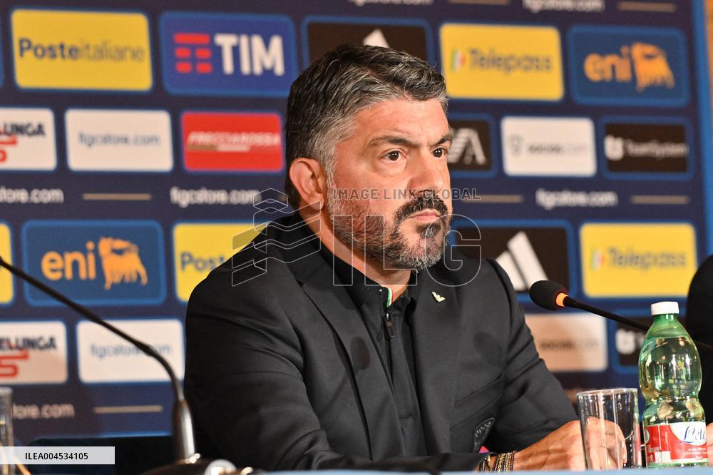 CALCIO - Altro - Press Conference Gennaro Gattuso new CT Italy