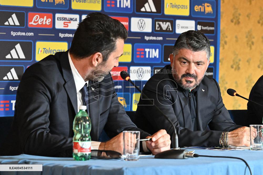 CALCIO - Altro - Press Conference Gennaro Gattuso new CT Italy