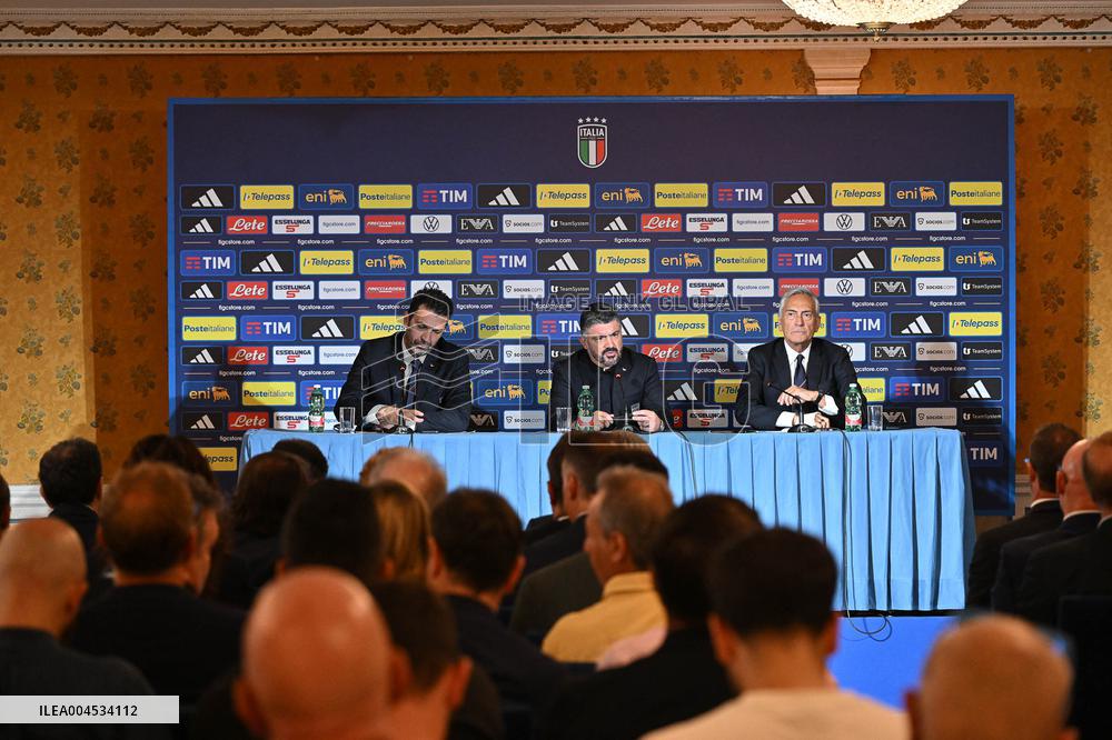 CALCIO - Altro - Press Conference Gennaro Gattuso new CT Italy