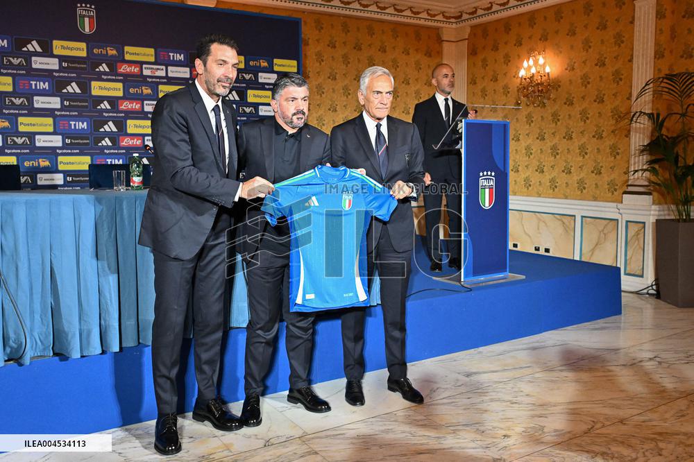 CALCIO - Altro - Press Conference Gennaro Gattuso new CT Italy