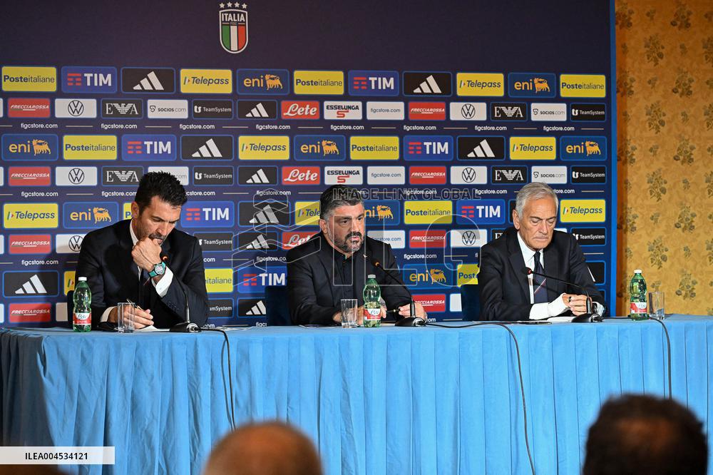 CALCIO - Altro - Press Conference Gennaro Gattuso new CT Italy