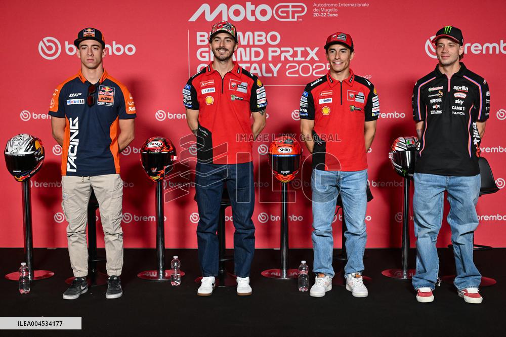 MOTORI - MotoGP - Gran Premio d'Italia Brembo - Press Conference