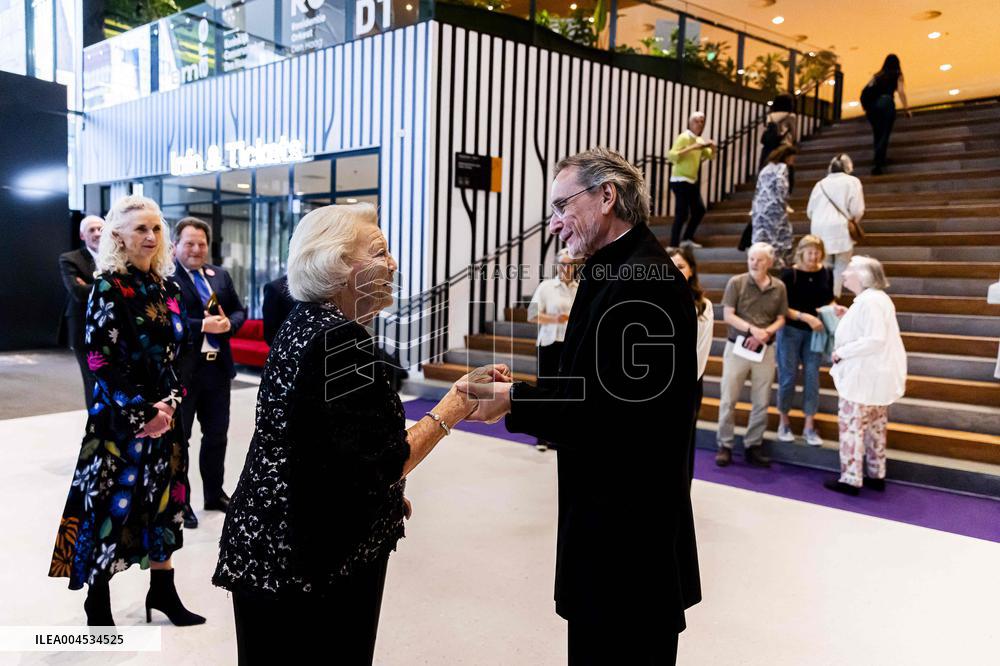 Princess Beatrix At The Jiri Kylian s Ballet Performance - The Hague