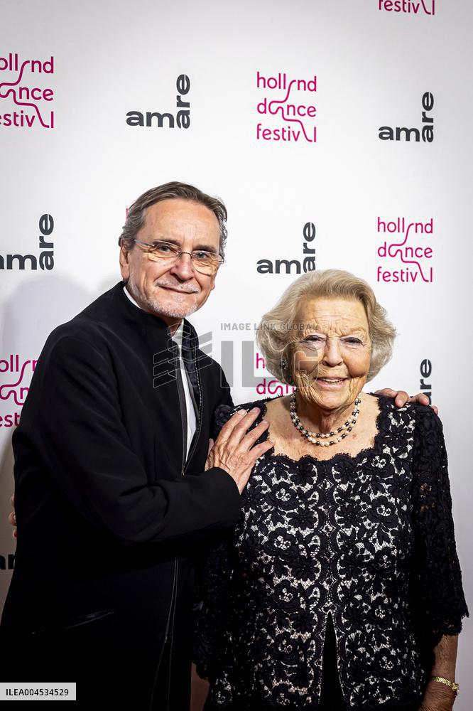Princess Beatrix At The Jiri Kylian s Ballet Performance - The Hague