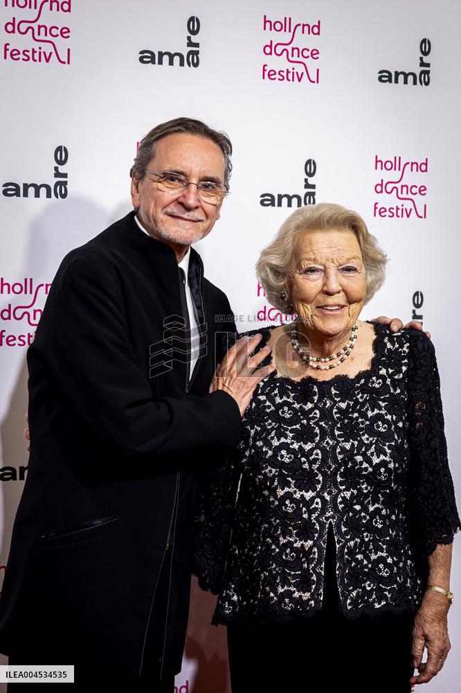 Princess Beatrix At The Jiri Kylian s Ballet Performance - The Hague