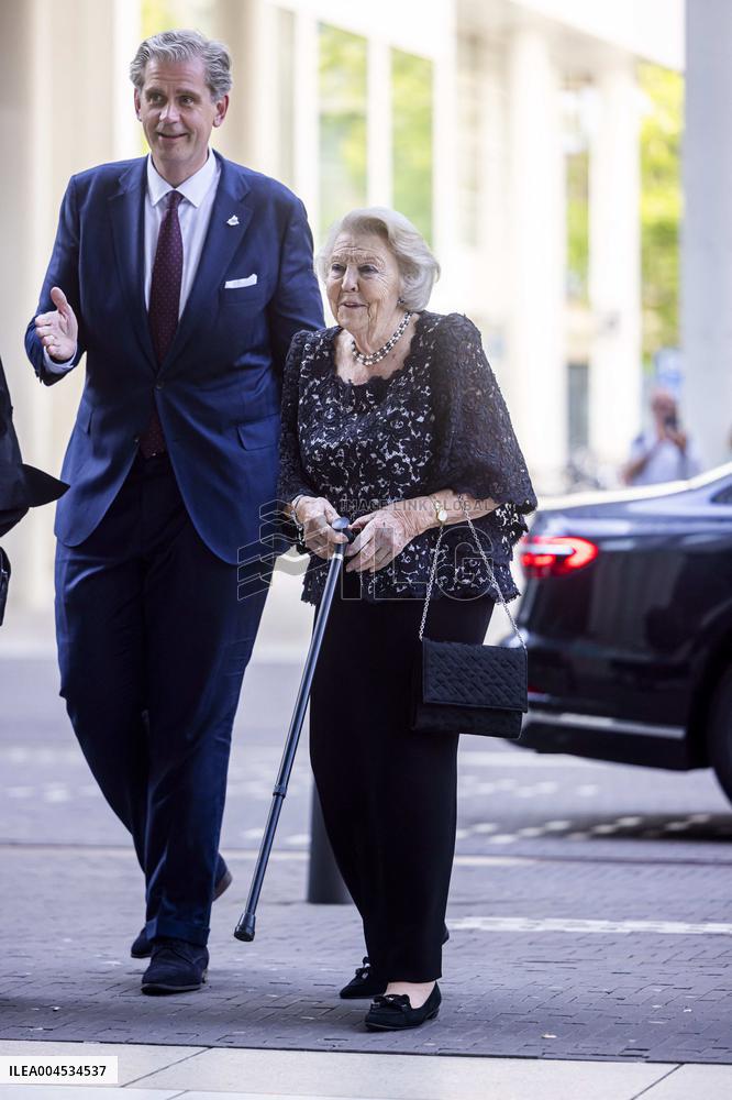 Princess Beatrix At The Jiri Kylian s Ballet Performance - The Hague