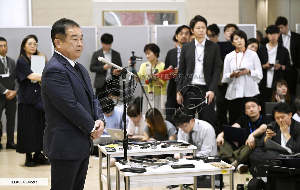 Tokio pop group member removed from TV show over past conduct