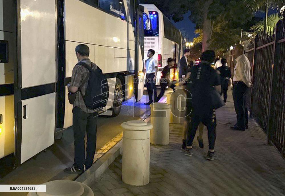 Evacuation from Iran