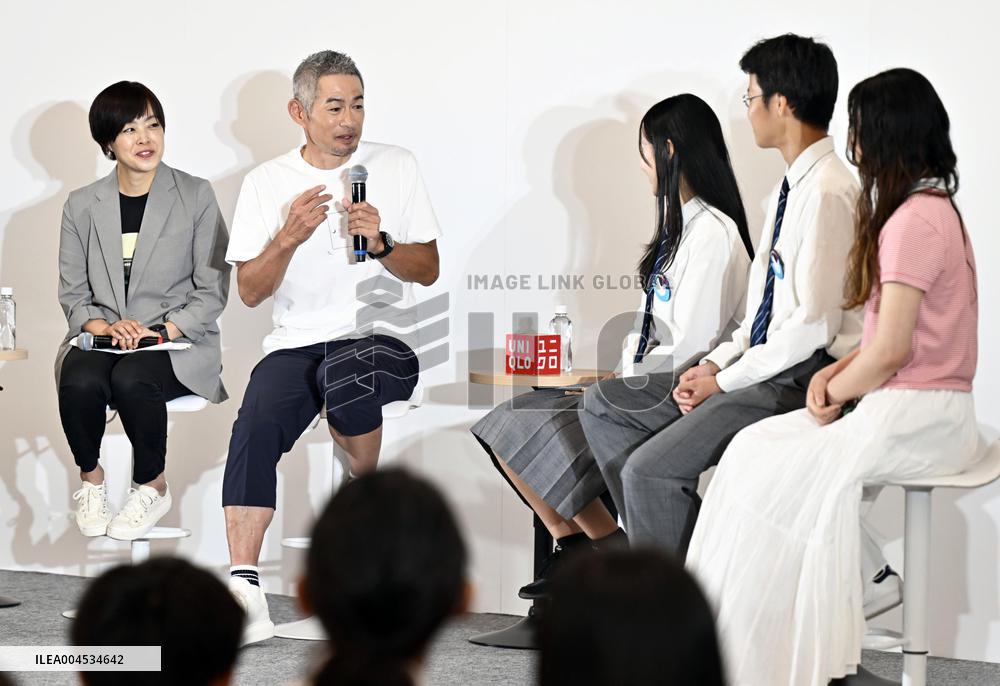 Ex-Mariner Ichiro Suzuki at Osaka expo