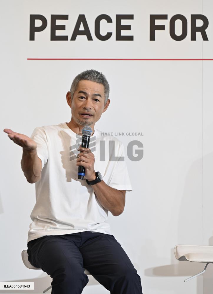 Ex-Mariner Ichiro Suzuki at Osaka expo