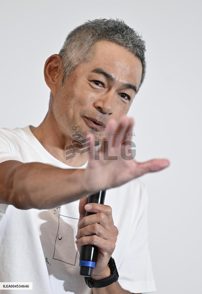 Ex-Mariner Ichiro Suzuki at Osaka expo