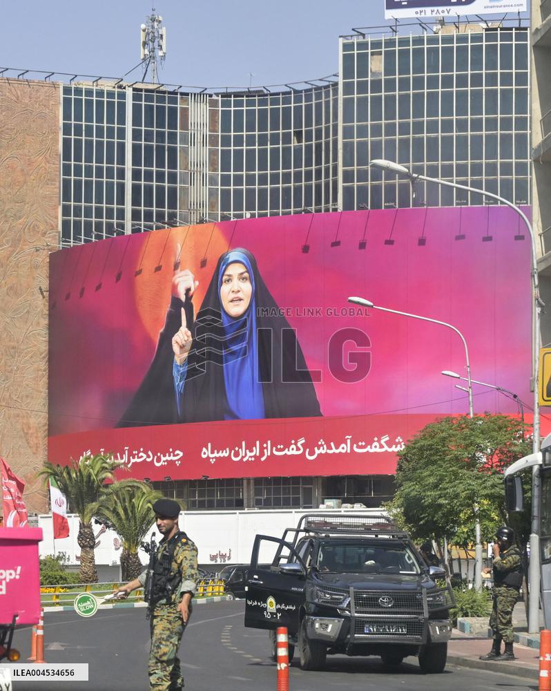 Iranian State TV presenter