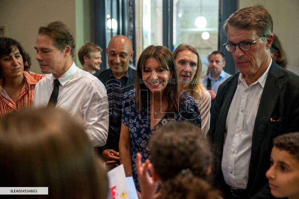 Anne Hildago At De Paris A Belem - Paris