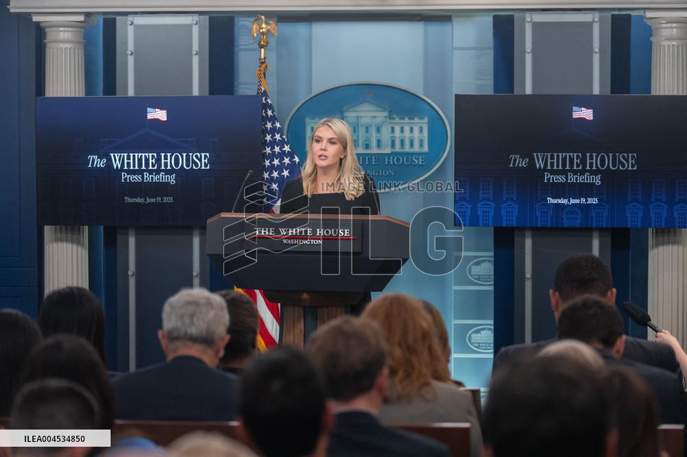Iran Briefing at the White House - Washington