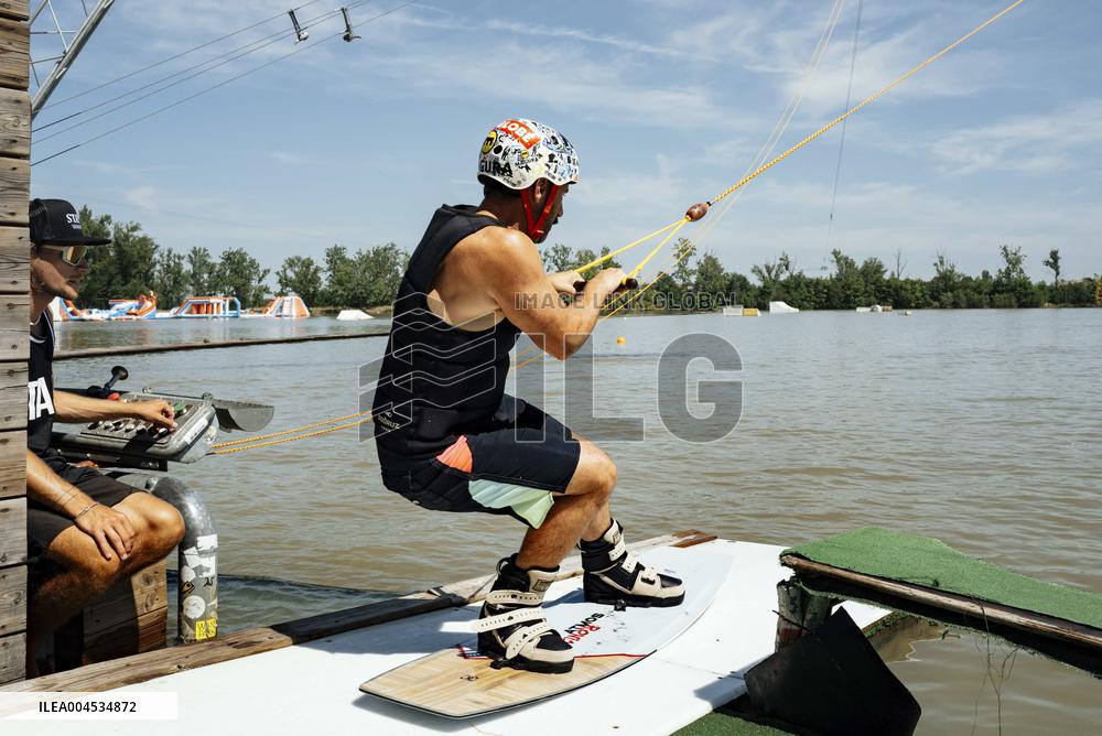 Illustration - Wakeboard Recreation Base Wam Park - Bressols