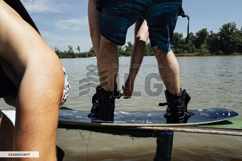 Illustration - Wakeboard Recreation Base Wam Park - Bressols