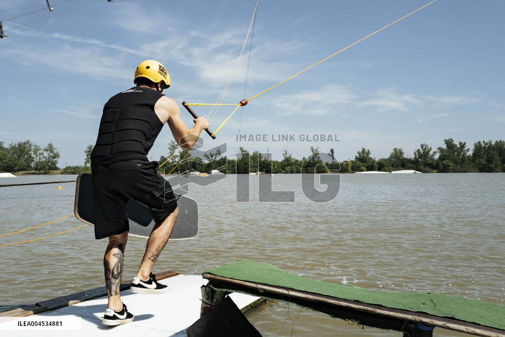 Illustration - Wakeboard Recreation Base Wam Park - Bressols