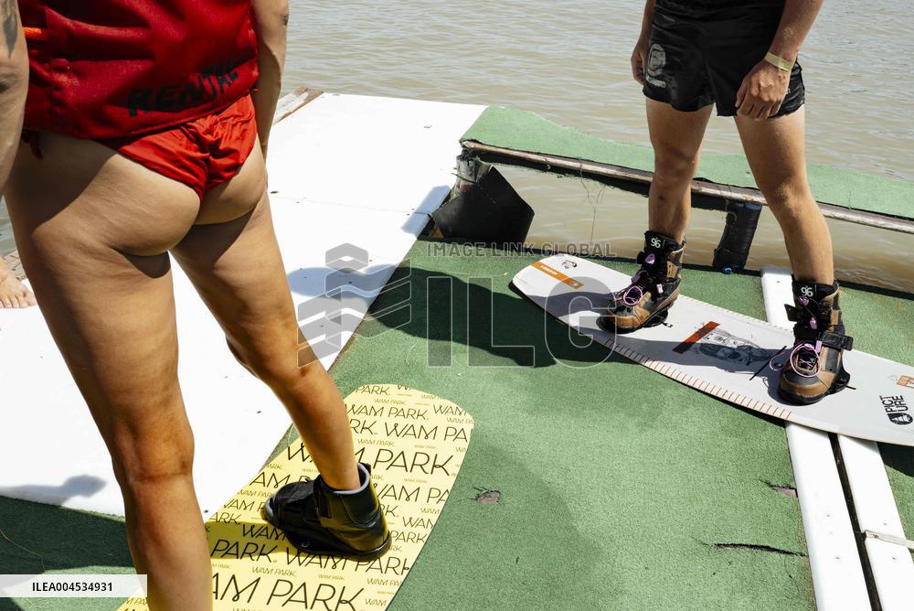 Illustration - Wakeboard Recreation Base Wam Park - Bressols