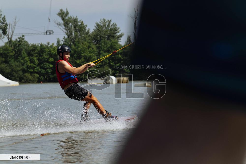 Illustration - Wakeboard Recreation Base Wam Park - Bressols