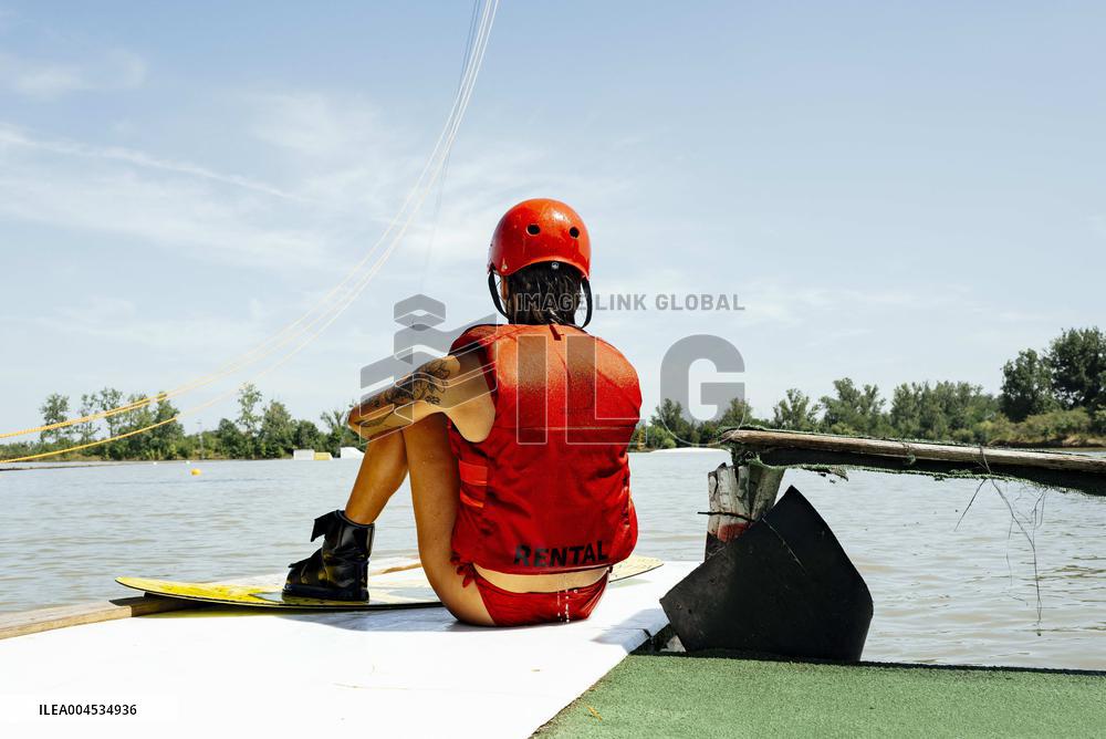 Illustration - Wakeboard Recreation Base Wam Park - Bressols