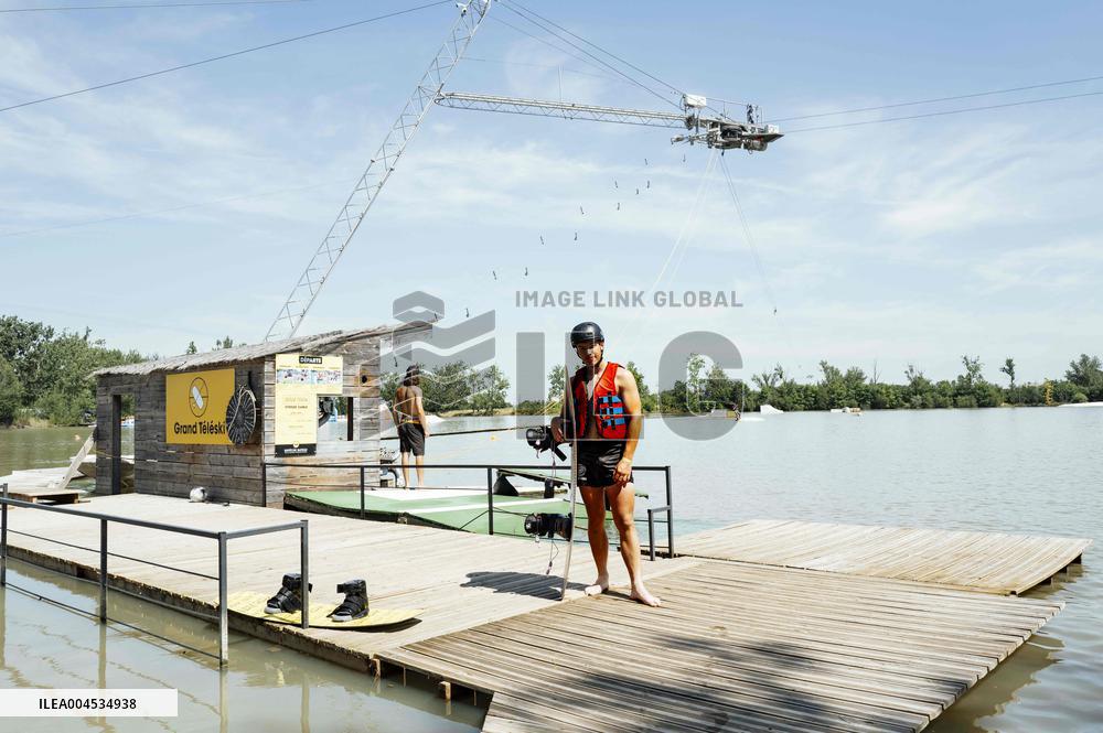 Illustration - Wakeboard Recreation Base Wam Park - Bressols