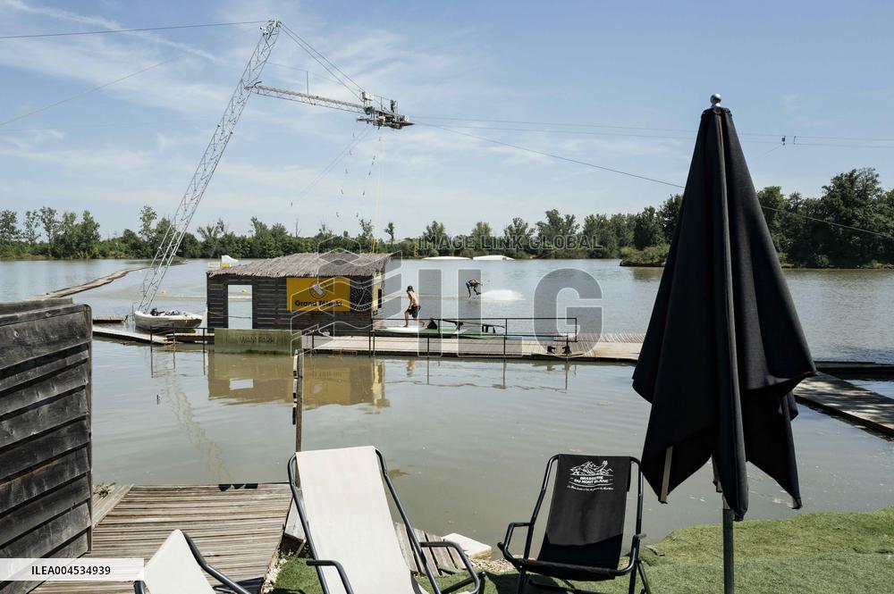 Illustration - Wakeboard Recreation Base Wam Park - Bressols